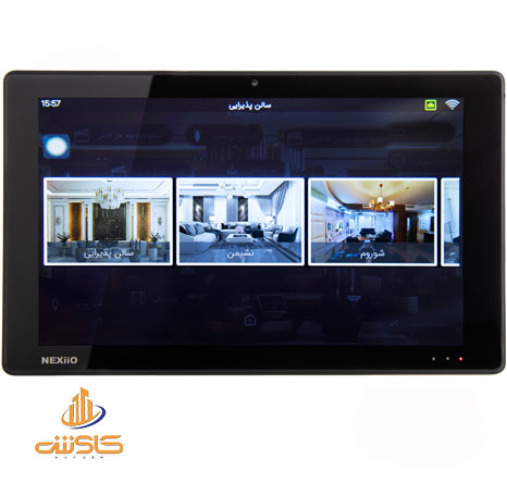 تاچ پنل 10 اینچ دیواری برند نگزیو Wall Mount Touch Panel 10 inch