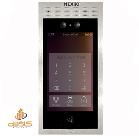 پنل بیرونی آیفون تصویری 2 مگاپیکسل برند نگزیو Nexiio Sip Intercom Outdoor 2MP